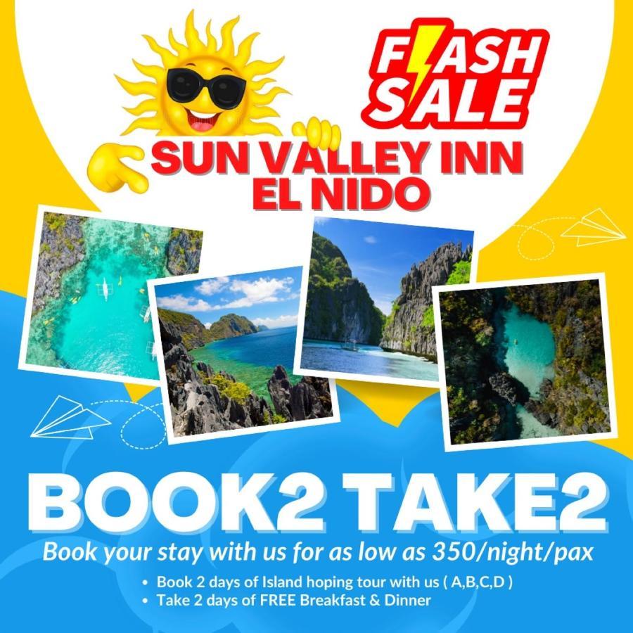 Sun Valley Hostel Эль-Нидо Экстерьер фото